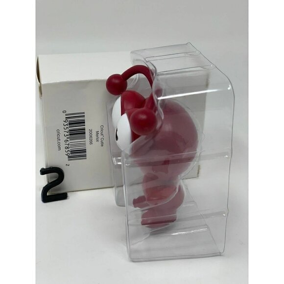 Cricut Cutie Merlot Red Cricut Collectible Craft Room Decor Figure Boxed Gift M - Picture 3 of 6